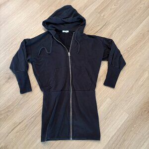 ** Rag & Bone Full Zip Hoodie Sweatshirt Tunic Dress Small